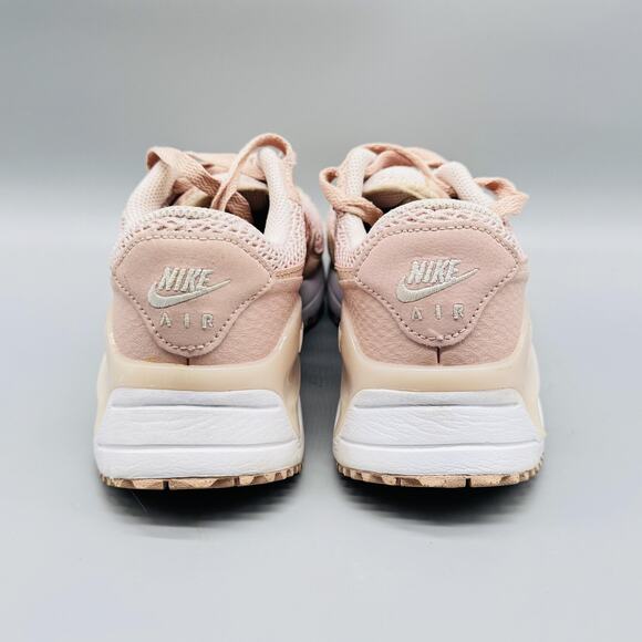Nike Shoes Womens 7.5 Pink Beige Air Max Mesh Low Top Athletic Running Sneakers - Picture 5 of 10